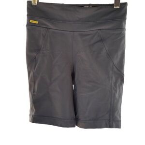 Lolë gray stretch upf 50 biker shorts xs